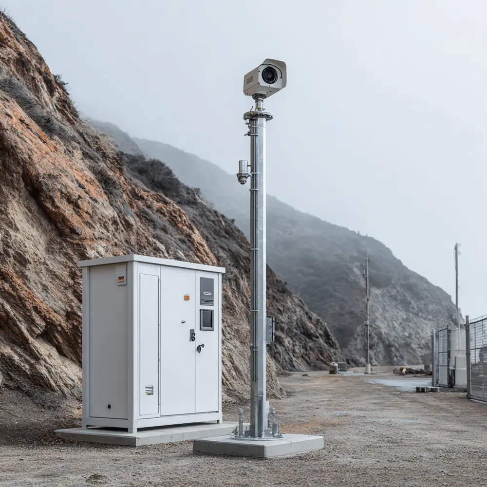 251230_2026 Commercial Long Range PTZ Camera Systems for Logistics Yard Night Perimeter IR Patrol